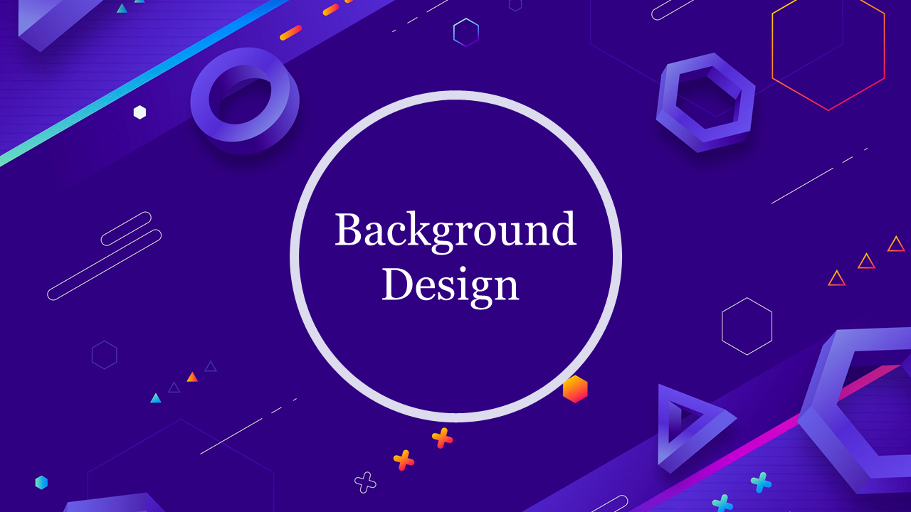 Free - Attractive Background Design PowerPoint Template